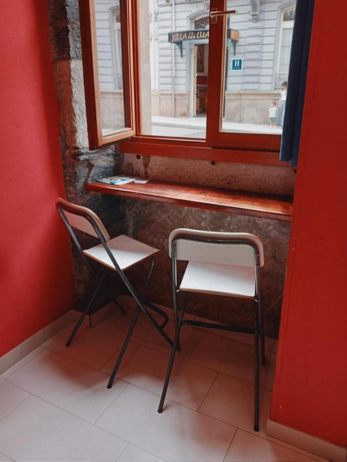 Albergue De Peregrinos Villa De Luarca Bagian luar foto